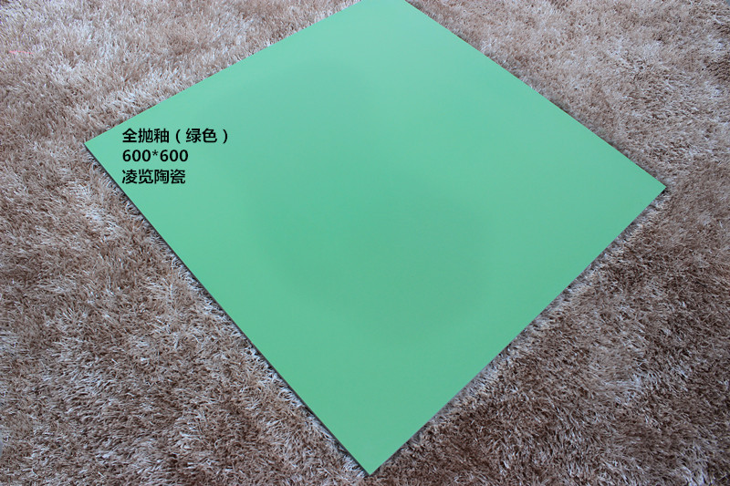 批发600*600绿色瓷砖 学校地面瓷砖墙砖 佛山优等高档瓷砖