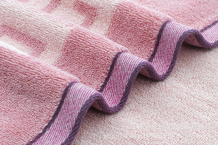 纯棉毛巾成人洗脸面巾吸水柔软万字全棉加厚毛巾干发巾一件代发