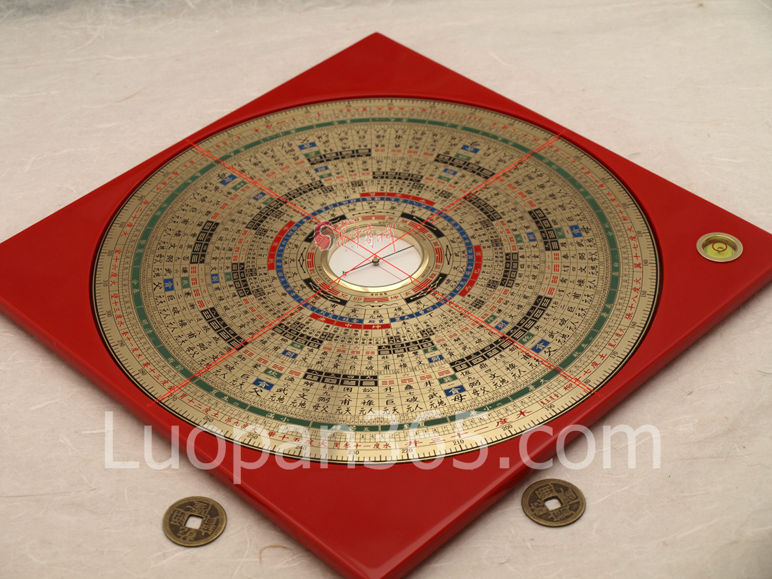 唐氏风水罗盘三元盘235-43大天池43mm27层
