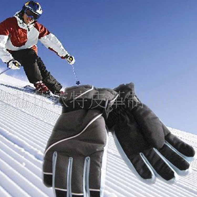 运动滑雪手套 防风防水男士冬季户外保暖手套摩托车手套厂家直销