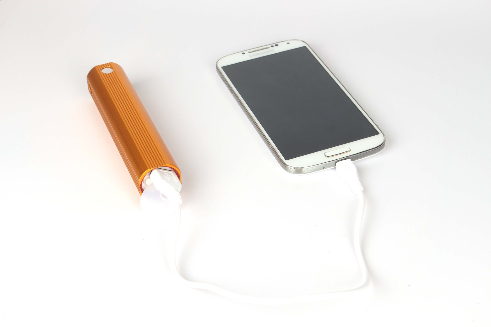 充电宝式强光手电筒迷你led远射户外 可家用进口便携袖珍露.