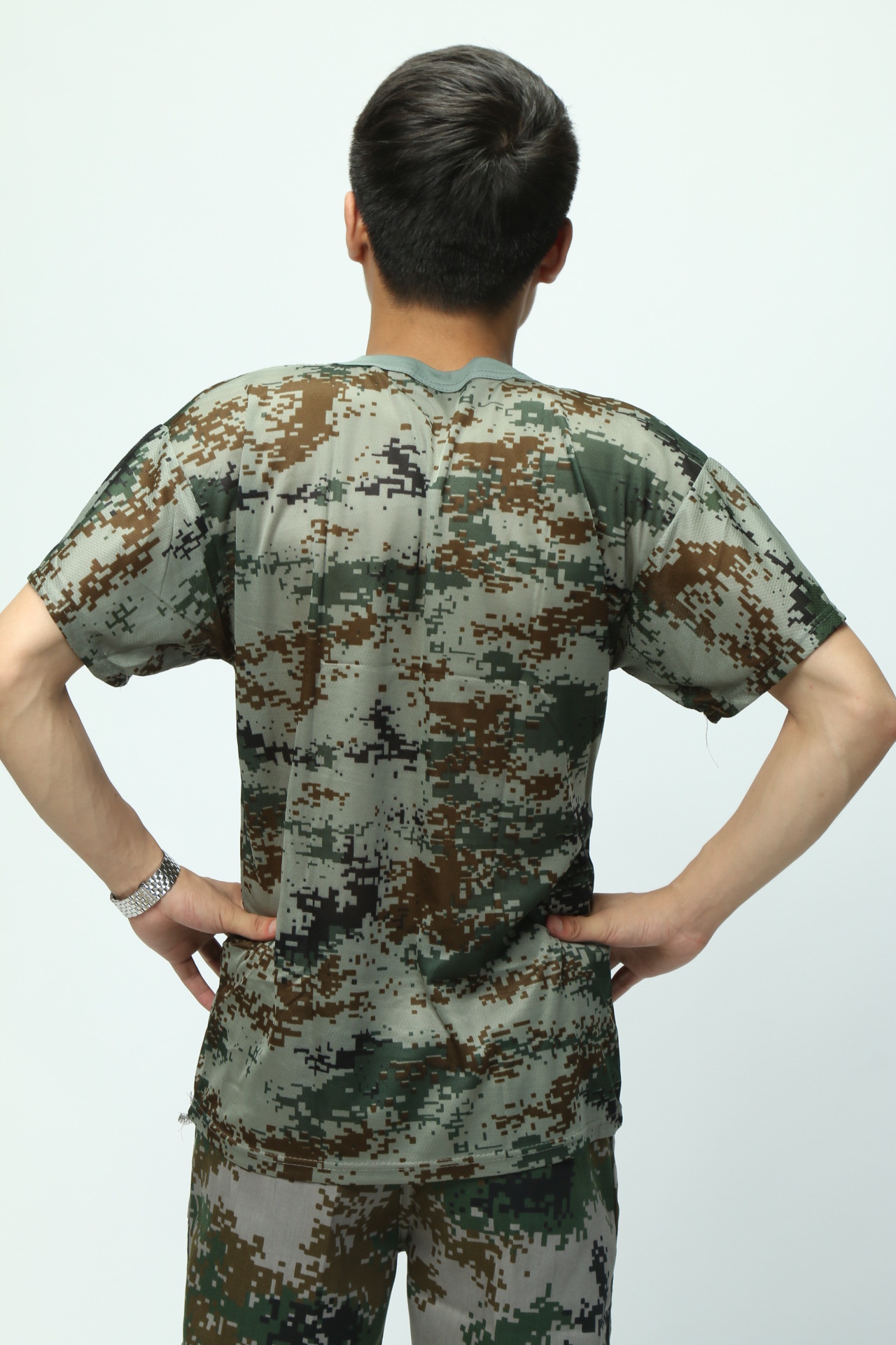 夏季军训迷彩短袖军训校园男女学生夏令营军_迷彩服,军迷服,作训服