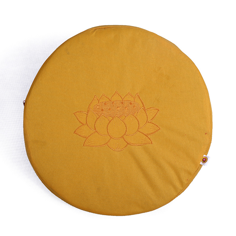 佛堂佛教用品 ys251圆形蒲团 舒适透气棉布禅坐打坐 寺庙跪拜垫