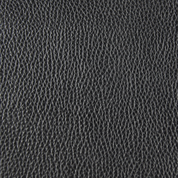 头层压摔牛皮 黑色压摔荔枝纹牛皮批发 现货头层荔枝纹真皮皮料