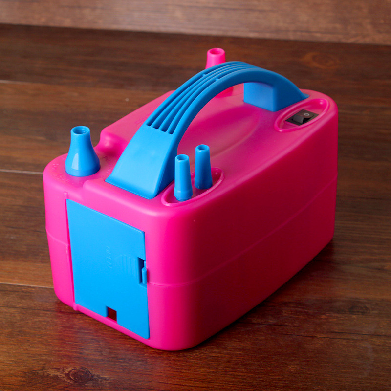 电动打气泵双孔打气筒自动打气筒73005电动充气泵供应批发