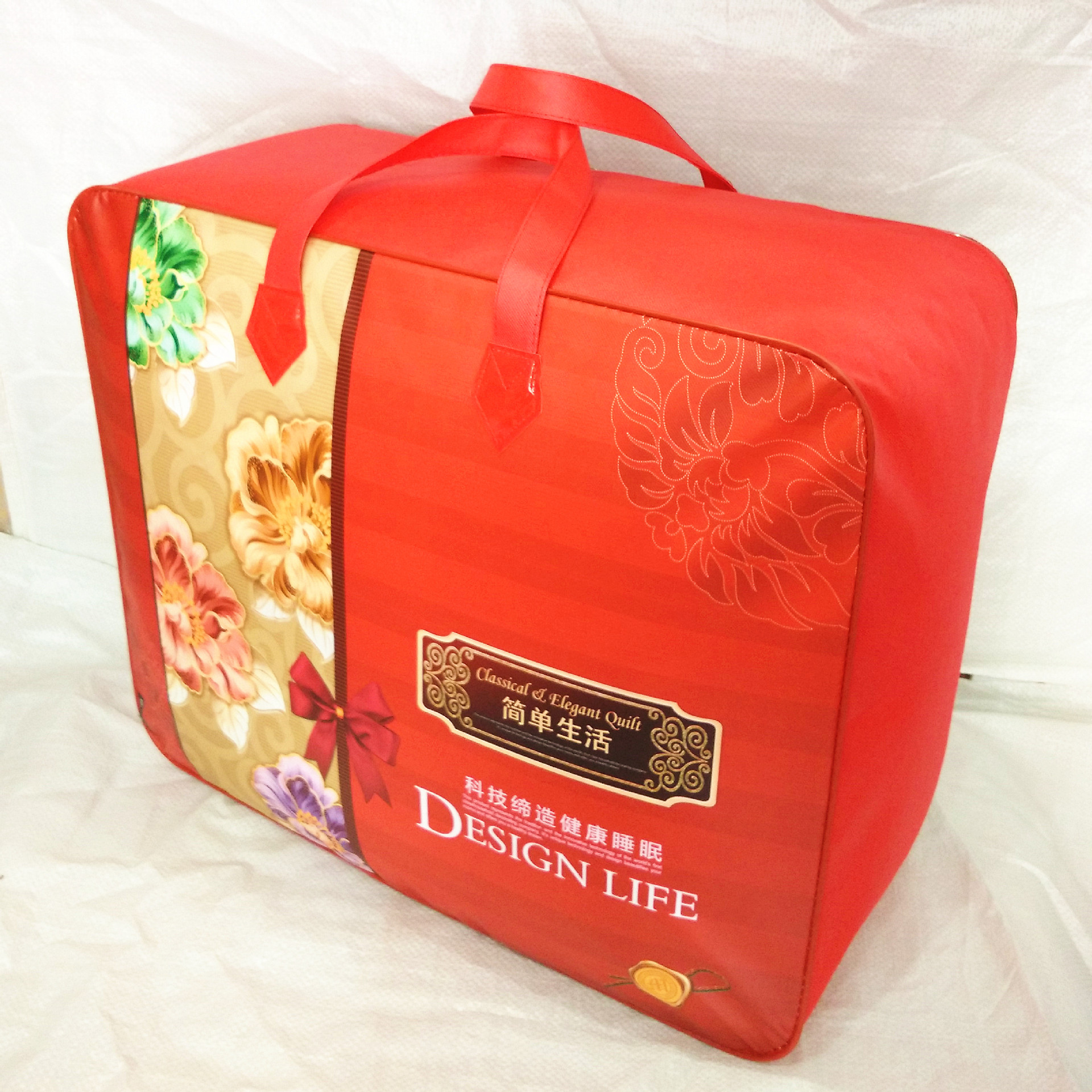 家纺被子 冬被无纺布钢丝包 婚庆床品手提袋 包装袋