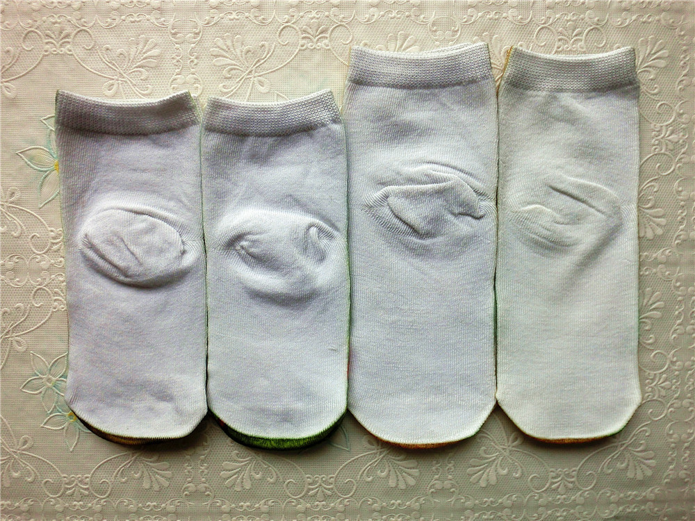 正常袜筒袜底