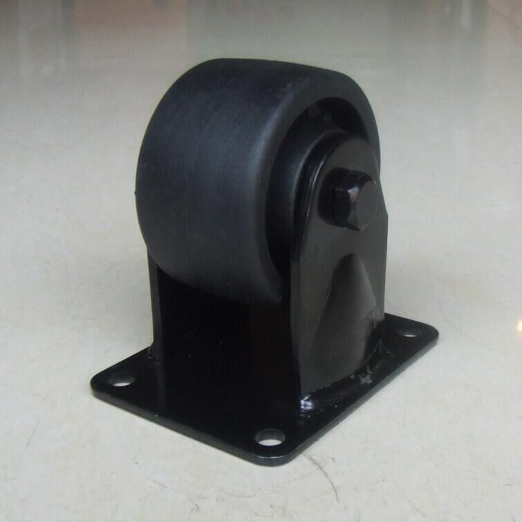 东莞科顺工业脚轮低重心高承载(310公斤)黑色商业机器轮万向轮