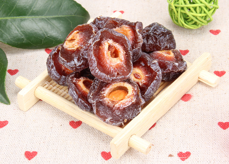 雪花半梅半边梅果干蜜饯酸甜开胃鸳鸯话梅 罐装零食