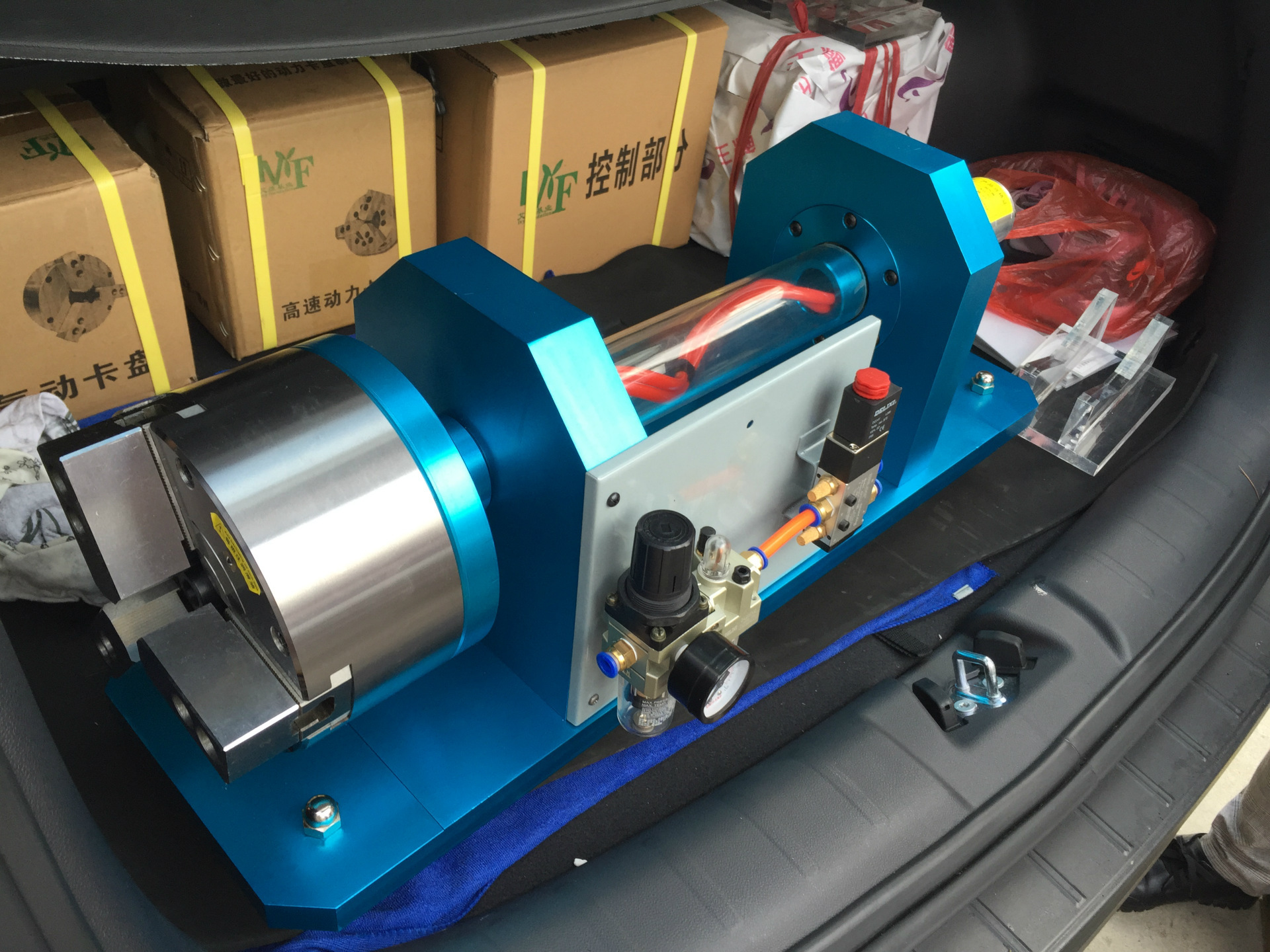 中实160气动卡盘