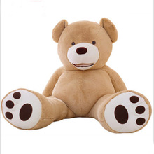 大号熊浅棕色巨型泰迪熊布娃娃公仔抱抱熊生日礼物女生