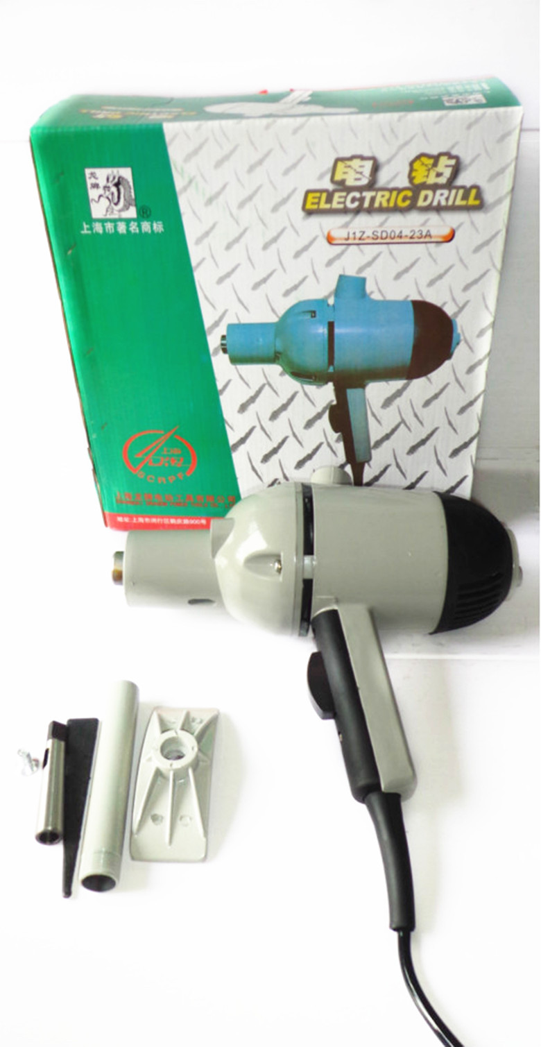 上海龙牌j1z-sd04-23a飞机钻 电钻 大功率1000w 专业钻铁 木