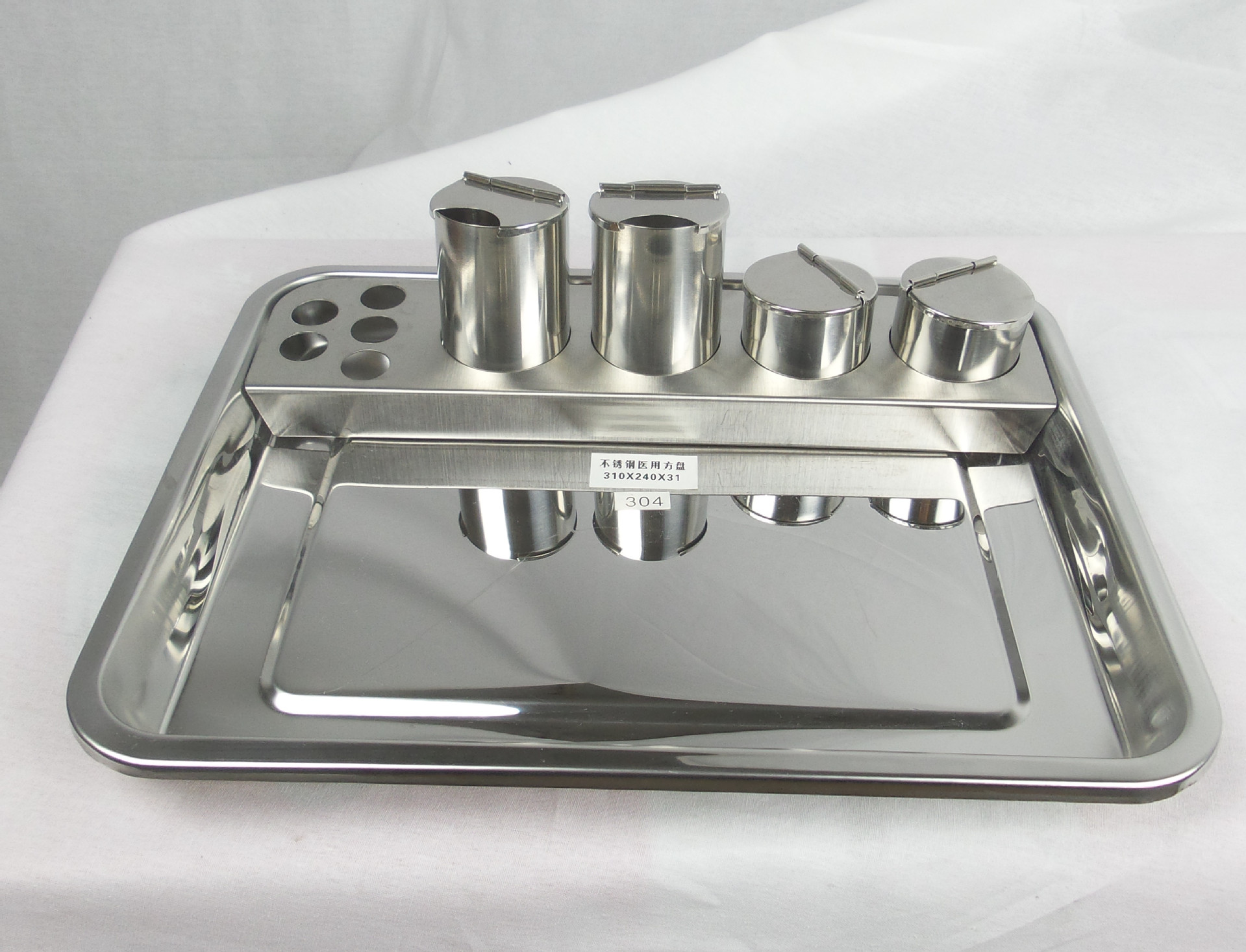不锈钢消毒盘医用方盘医用输液盘