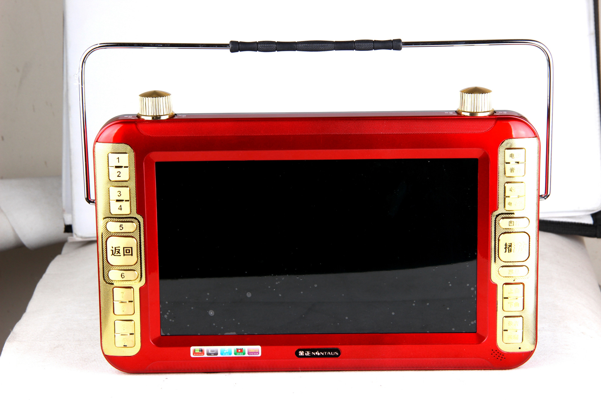 批发金正13寸视频机6106金正看戏机老人插卡收音唱戏机扩音器