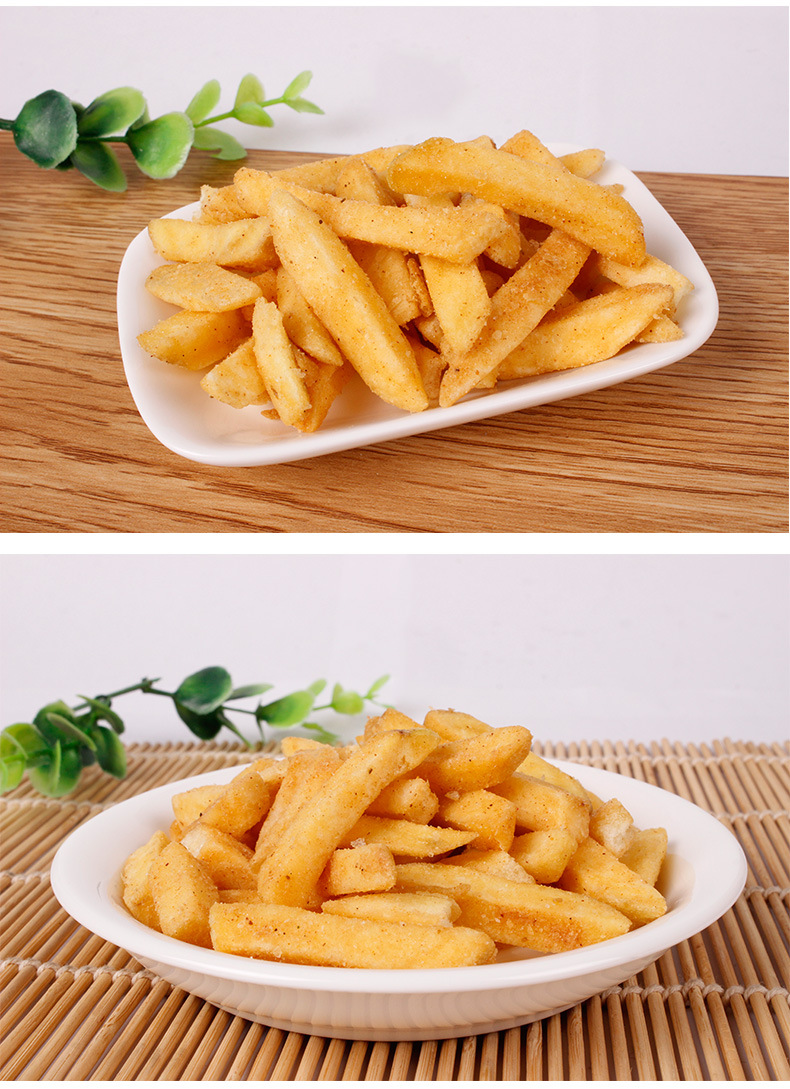 韩式膨化食品 办公室休闲零食 好吃的乐天薯条 50g 4种口味