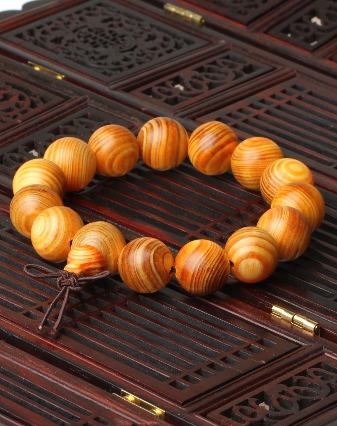 精美全透光印尼帝王血龙木手串2.0-108颗手串男女款佛珠.