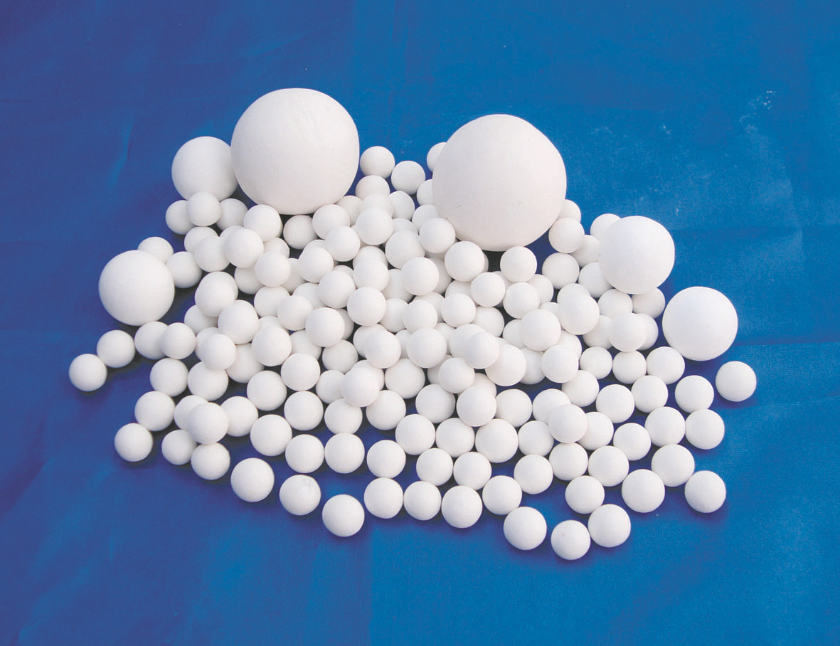 萍乡美陶专业生产惰性填料球,催化剂支撑