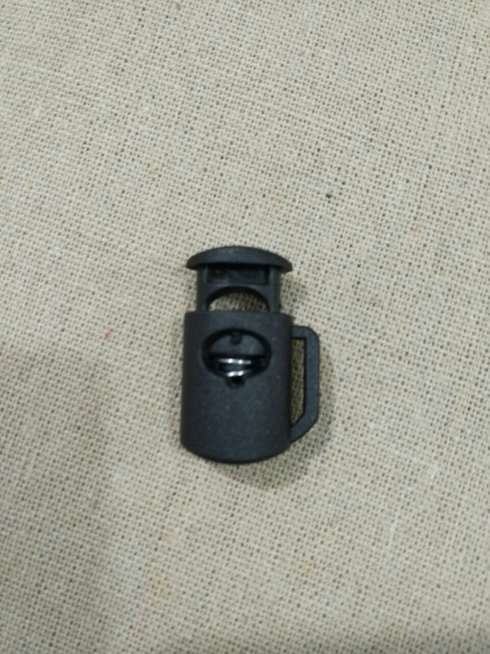 黑色尼龙弹簧扣止绳器调节扣