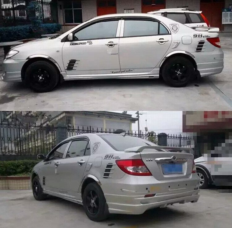 适用06-13比亚迪f3大小包围b款pp汽车改装外观件前唇后唇侧裙前铲