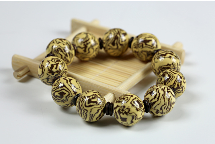 焦作 梵一绞胎瓷 工厂直销 天然水纹绞胎瓷男士手串 手链 .