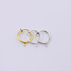 Factory wholesale 11mm Spring ear clip Clip Earrings Hanging ring Simplicity Trinket Pierced ears Ear bones