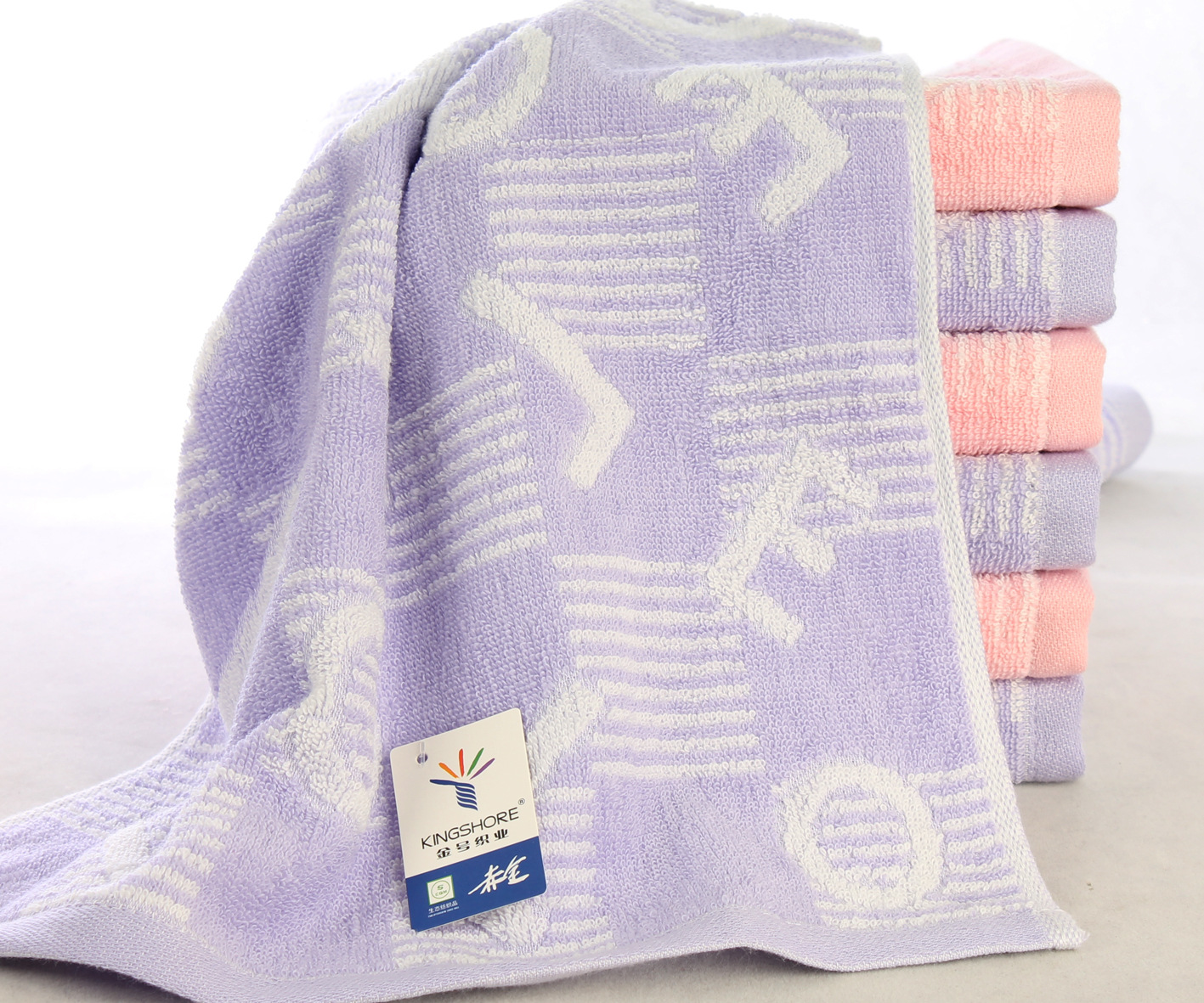 金号正品毛巾亲肤柔软 纯棉吸水简约时尚大方正品批发