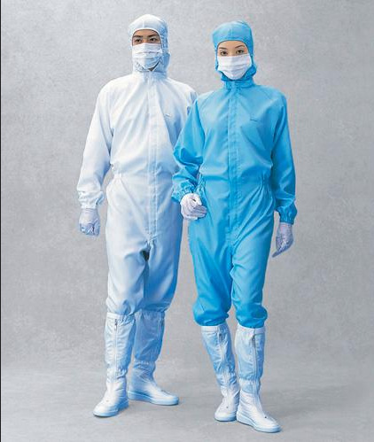 防静电连体服 无尘服 洁净服 防静电连帽连体服