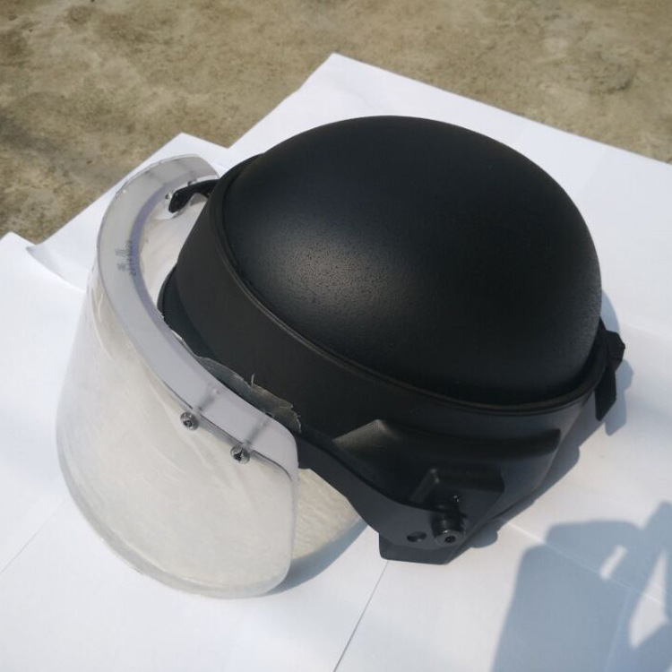 长城二级防弹面罩2级防弹标准面罩nijiiia级防