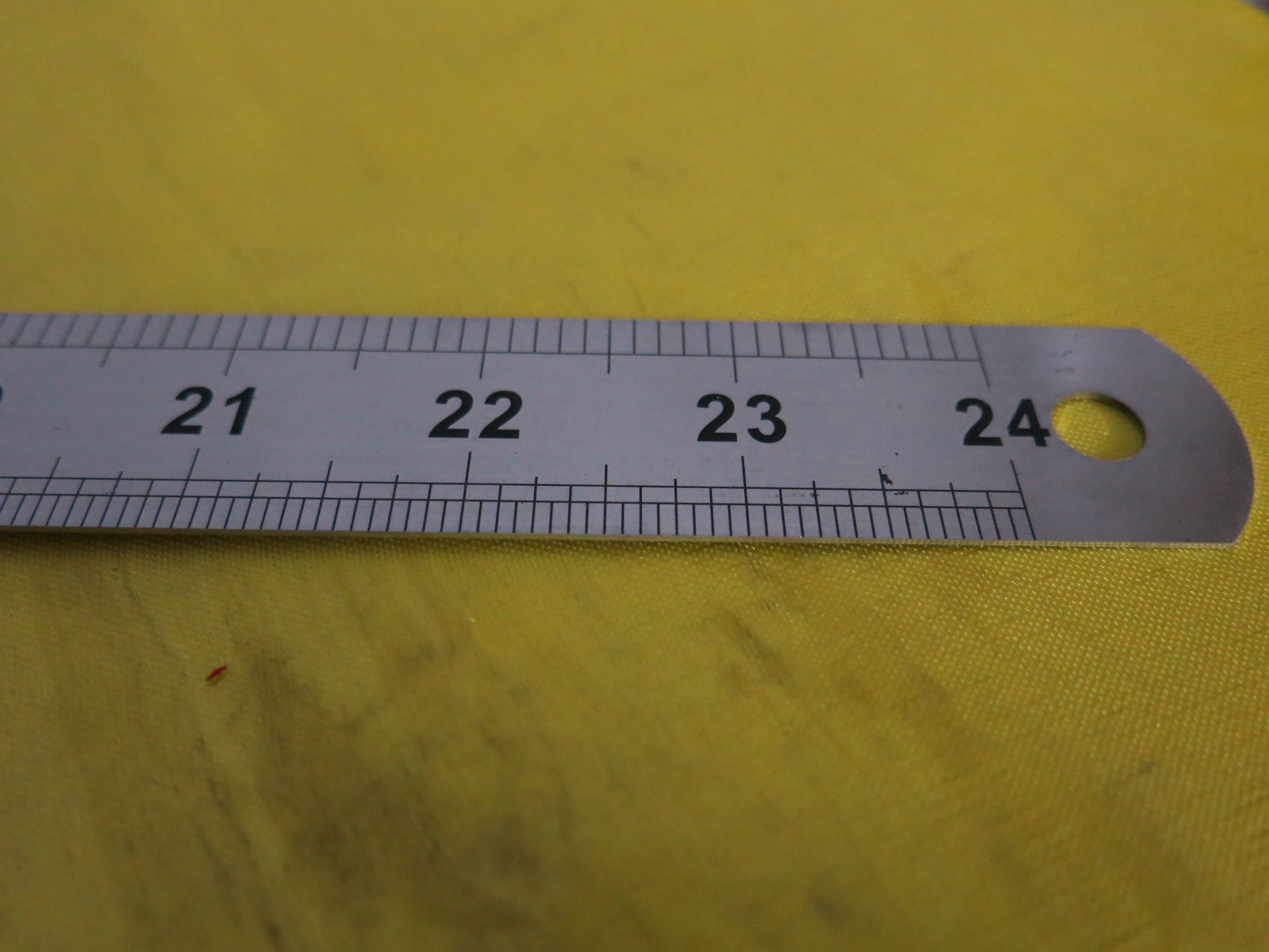 【yg】600mm不锈钢直尺 双面刻度尺子 钢尺 美术尺