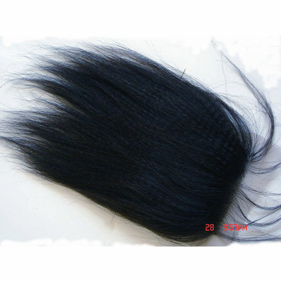 超低价100%真人发全手钩蕾丝配件真人发假发4x4欧美前蕾丝假发