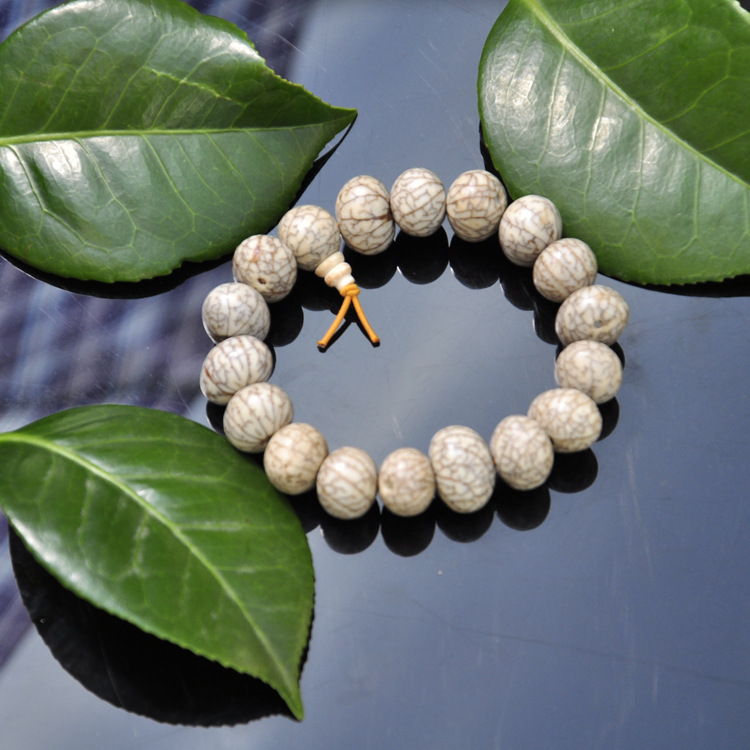 大银线菩提子 佛珠手串 手链 大银线手串