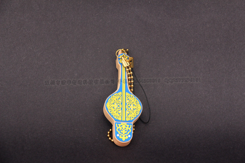 专业生产 哈萨克斯坦 新疆维吾尔民族特色 冬不拉琵琶乐器u盘