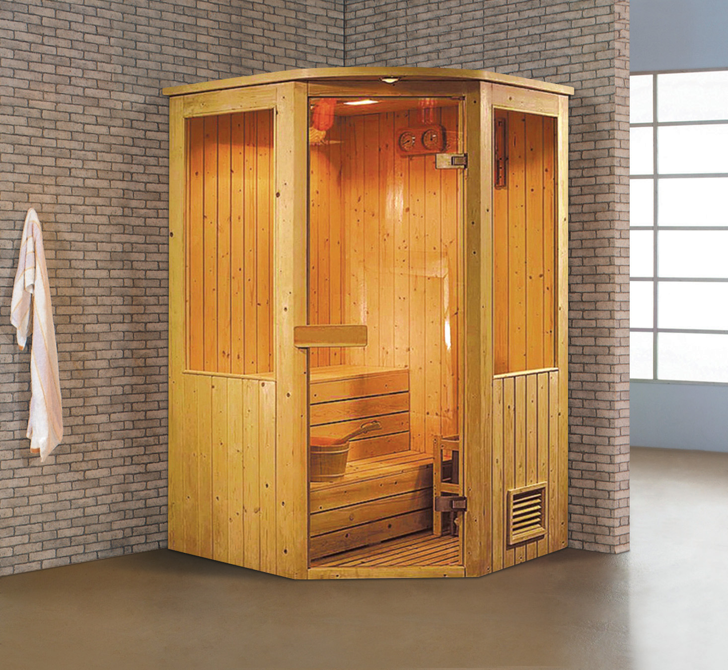 东尼斯956家庭式干蒸房 桑拿房 红木干蒸房 白木干蒸房