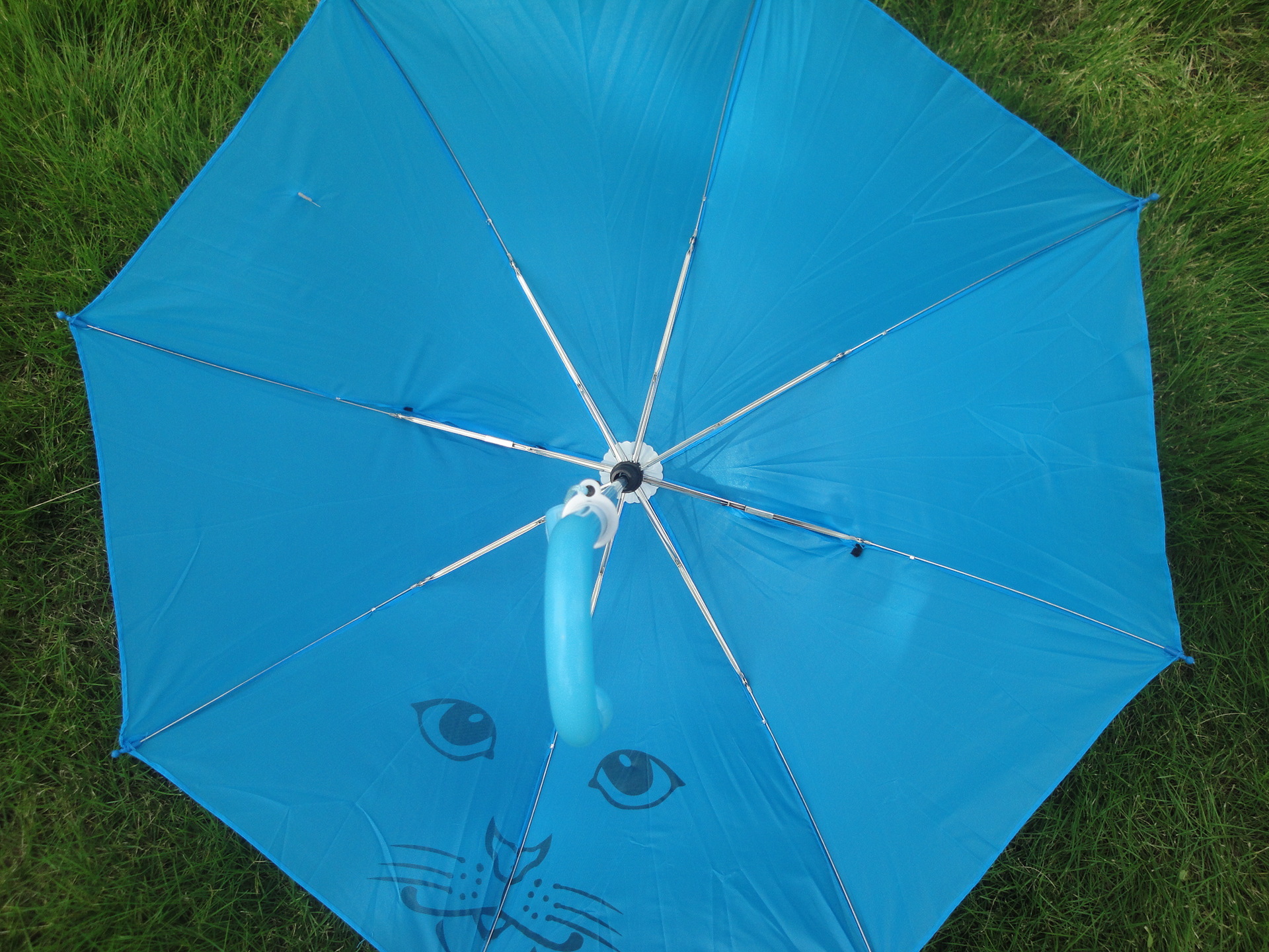 新款时尚猫耳朵晴雨儿童伞可印logo定制 幼儿园小学生礼品伞