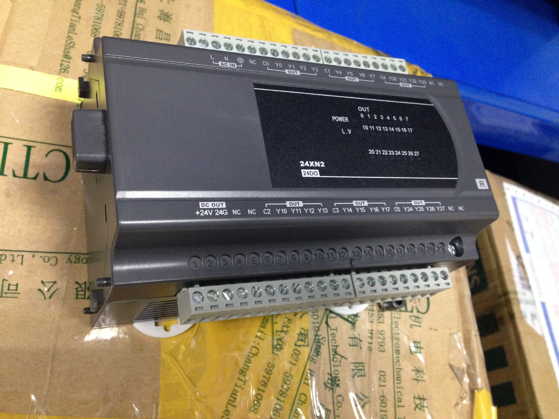 上海供应台湾台达plc扩展模块dvp60es200r