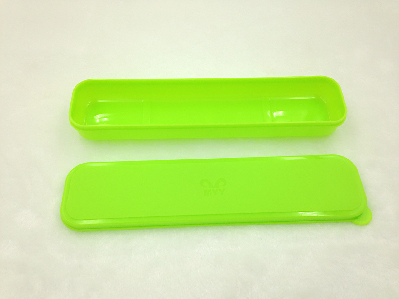 【厂家直销】韩式新款旅行便携式餐具盒子创意餐具塑料盒筷子盒