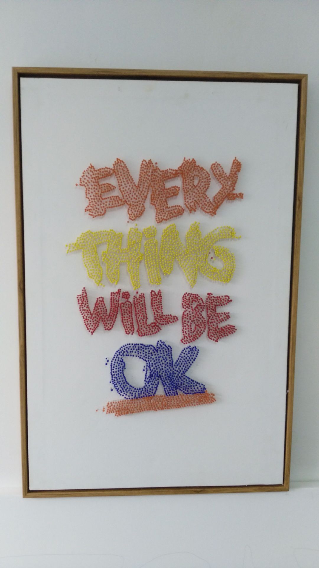 厂家直销 diy立体装饰画浮雕画大头针画材料包 手工装饰画材料包