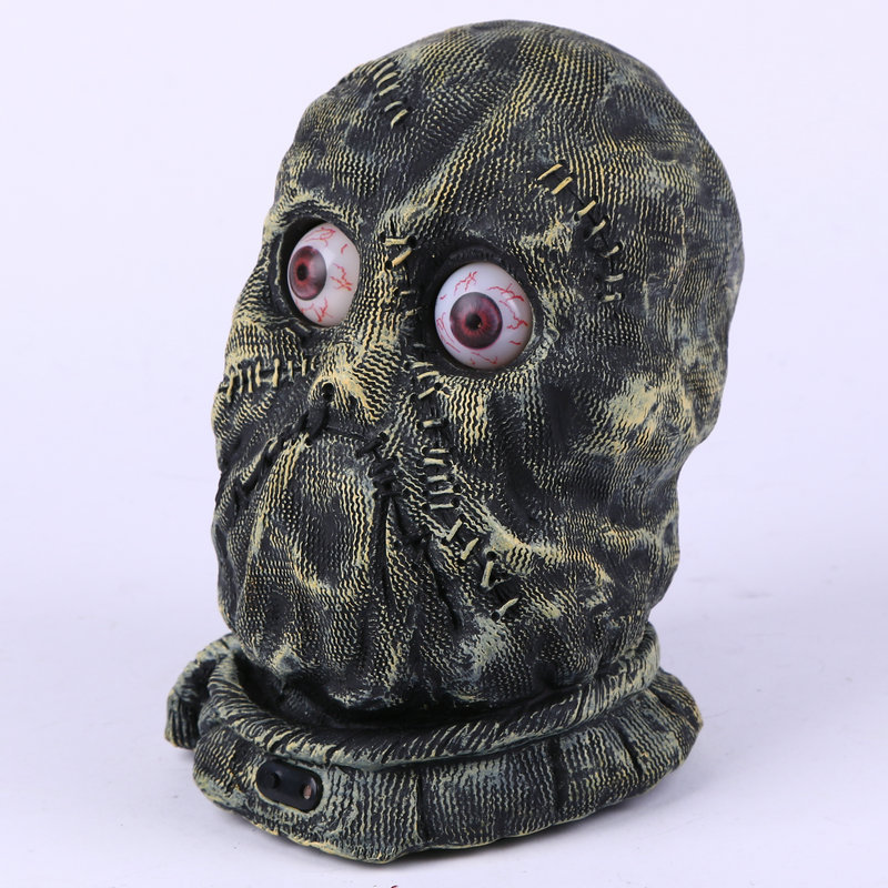 万圣节用品鬼节灯酒吧装饰用品声控感应灯恐怖幽灵鬼头灯南瓜灯