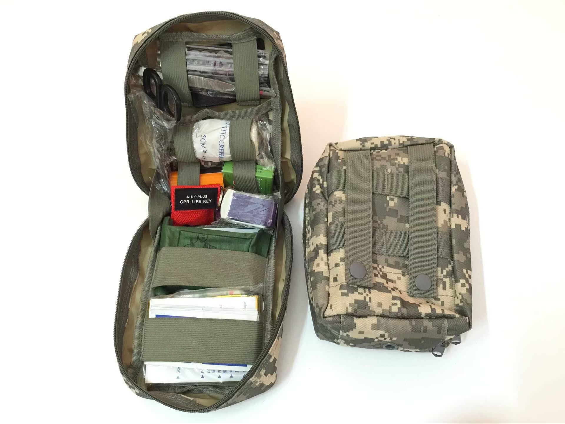 防水便携迷彩急救包 医药包 医药包 求生包 灾难包 带急救产品