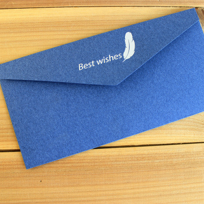 复古创意烫金信封 高档邀请函装饰信封定做 浪漫婚庆5号信封定制