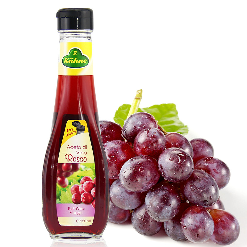 德国冠利 红酒醋/红葡萄酒醋 500g 春季大促 德国进口