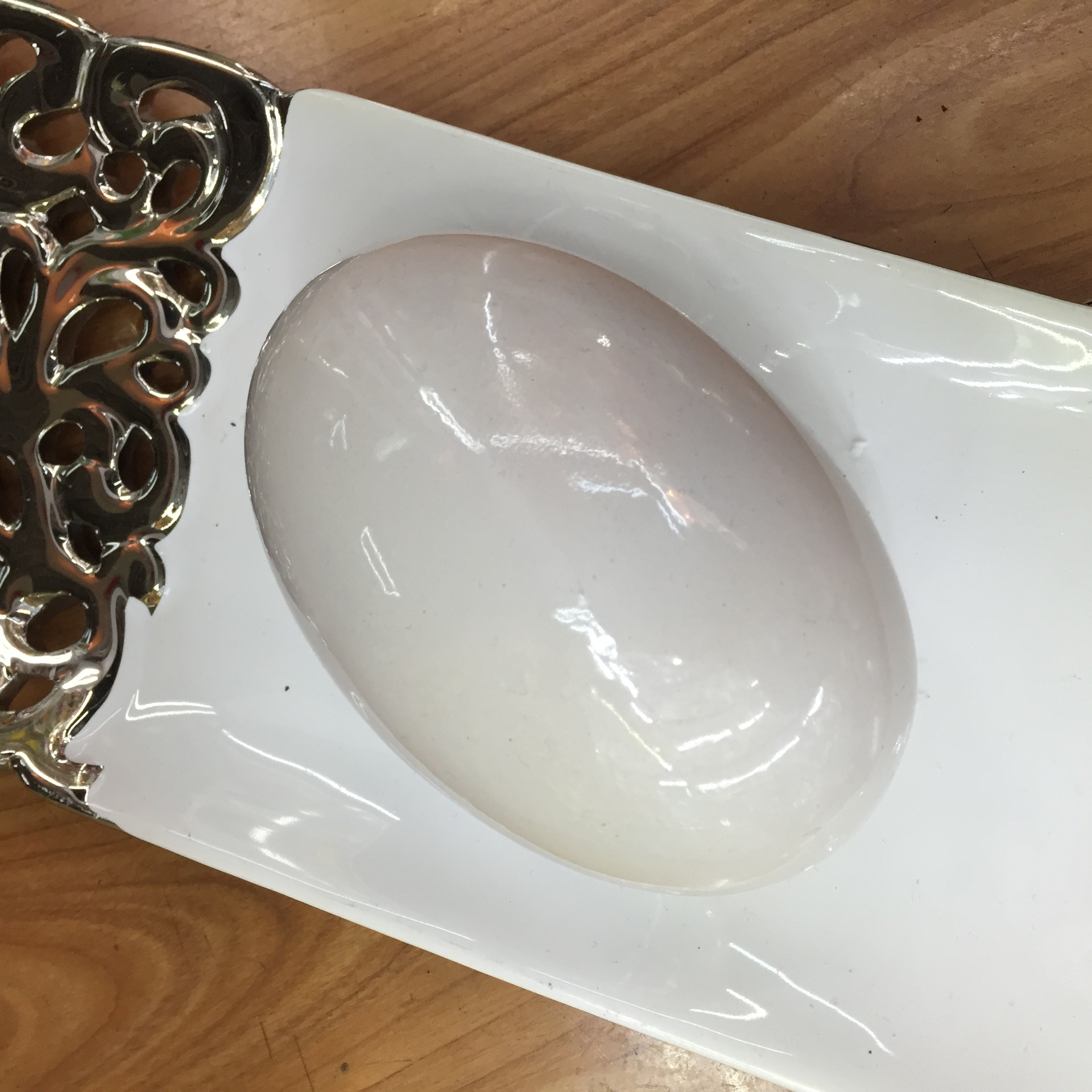 陶瓷金银蛋 装饰品 家居创意摆件 敲金蛋 时尚简约 黑红白金银