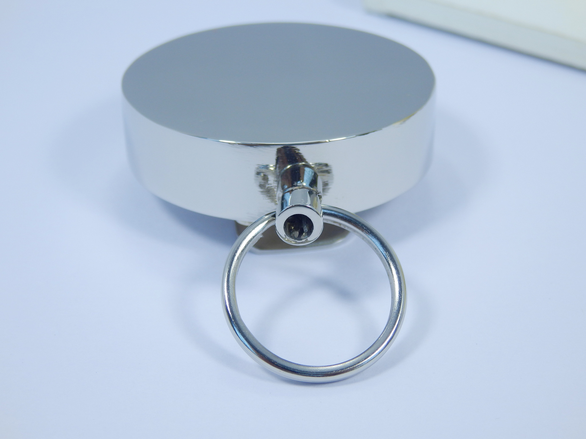 中山厂家金属易拉环钥匙扣防丢 伸缩钢丝扣钥匙环挂件 定制