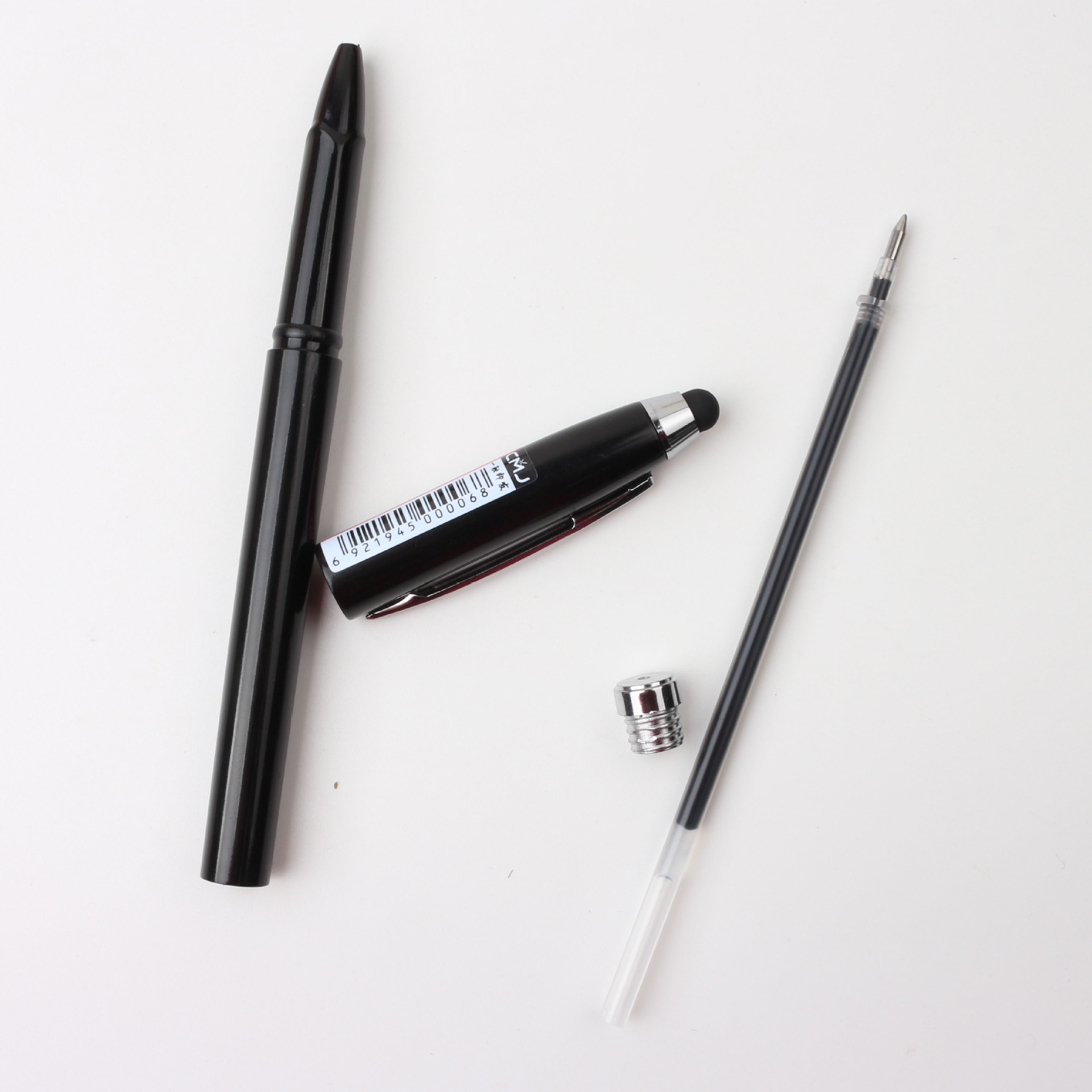 多功能手机喷漆电容笔 手写触控笔 广告触屏笔 电容中性笔