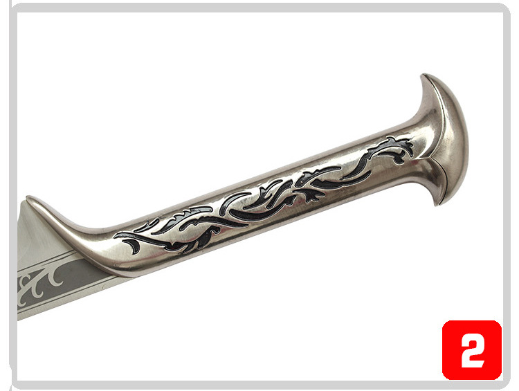 精灵王瑟兰迪尔剑霍比特人之五军之战魔戒指环王索林剑影视不开刃