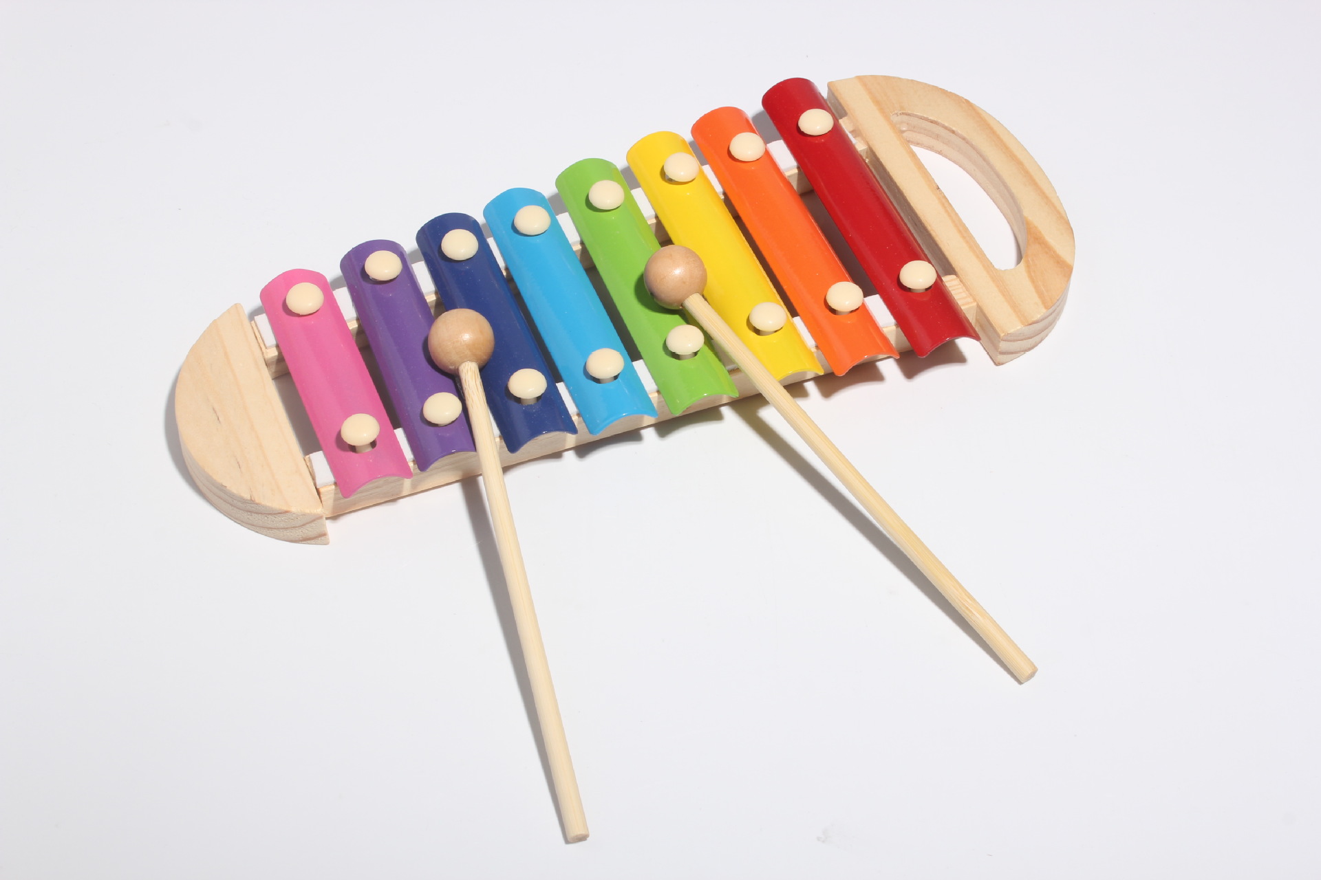 厂家直销木制敲琴早教益智宝宝音乐启蒙玩具木质八音琴儿童乐器