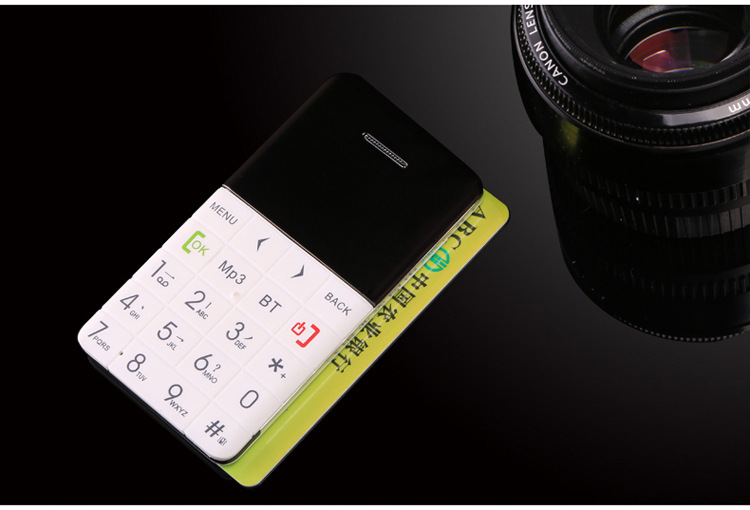 小卡片手机_最新超薄智能迷你小卡片手机 儿童学生定位袖珍商务备用机