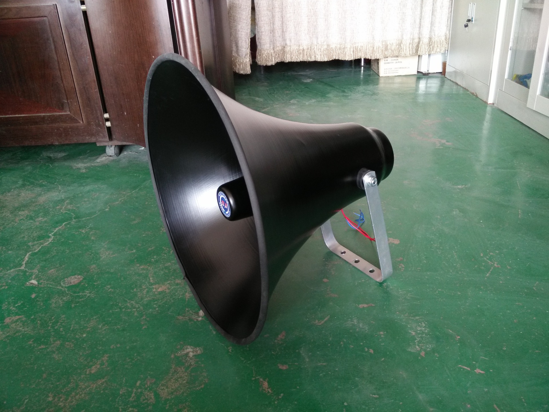 公共扩声农村广播高音铝制品静电喷涂大喇叭