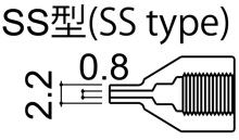 日本原装白光 474 吸锡枪 815/816 专用吸咀  A1497