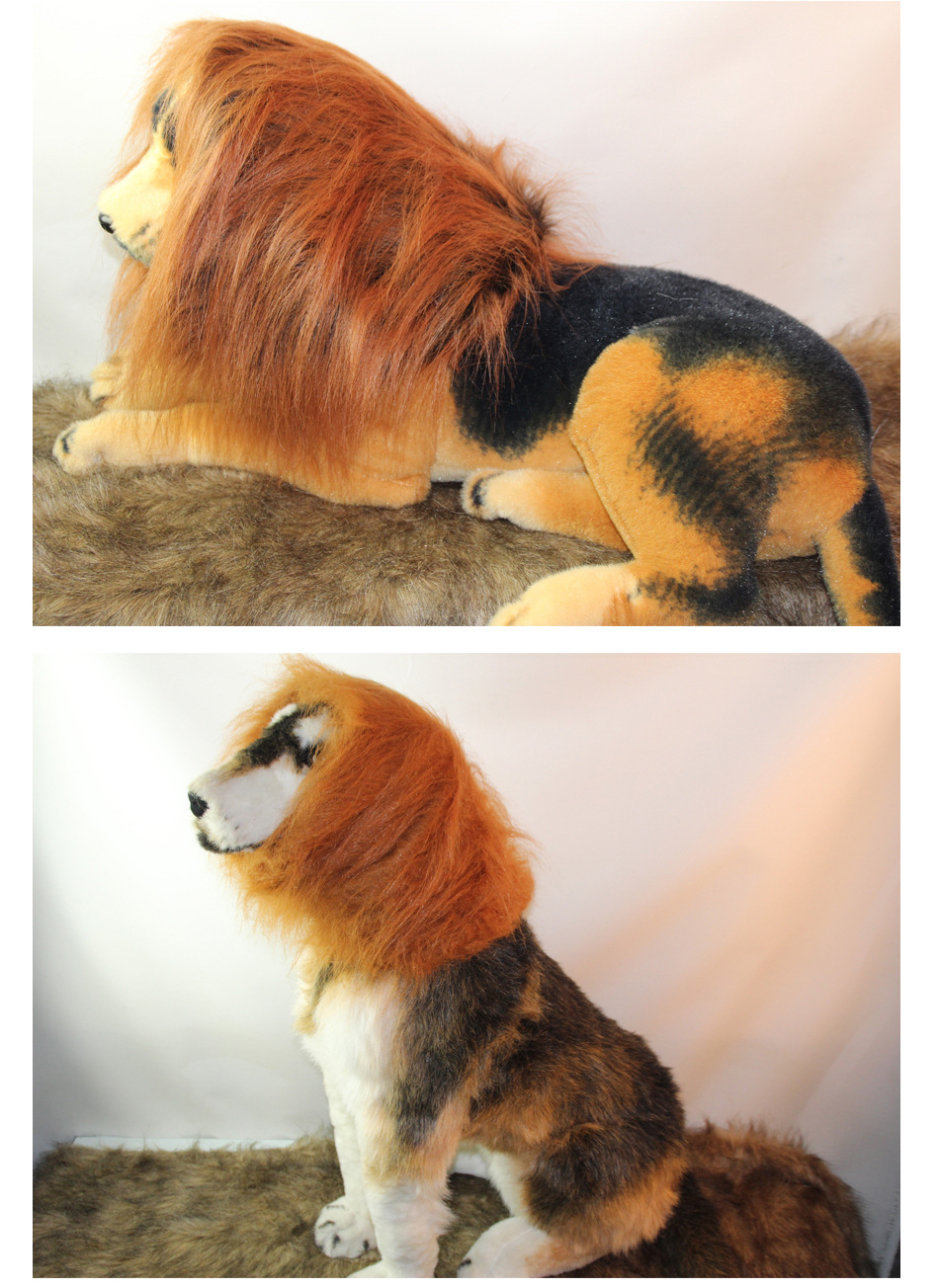 宠物用品 独家宠物假发 狮子头套 猫咪假发 狗狗围脖